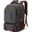 Tzowla Canvas Laptop Rucksack aus Segeltuch Reise Backpack Tasche Herren und Damen Arbeit Reiserucksack für 17 3 Zoll Notebook-Rechner Büchertasche USB-Ladeanschluss Dunkelgrau
