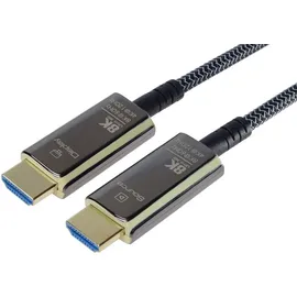 PremiumCord Ultra High Speed HDMI 2.1 Glasfaserkabel 8K/60Hz, vergoldet 20m