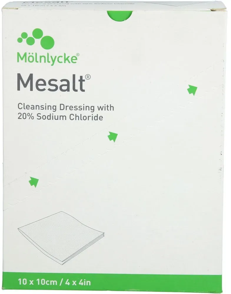 MESALT Kompressen 10x10 cm 30 St