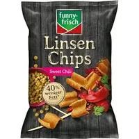 funny-frisch Chips Sweet Chili, Linsen Chips, 90g