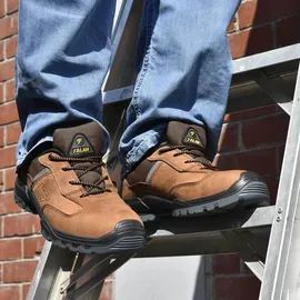 Talan Outdoor 368 S3 flach Braun, Größe:43 EU - 43