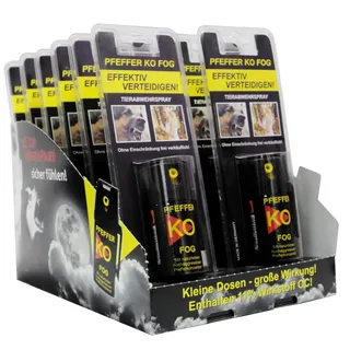 Ballistol Display Pfeffer-KO FOG im Blister Inhalt 12 x 40 ml