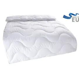 OTTO home Microfaserbettdecke Mailo Bettdecke 135x200 cm, 155x220 cm, Füllung: Polyester, Bezug: Microfaser-Feinbatist, Sommer, Winter, Decke, kuschelweicher Microfaser-Feinbatist Bezug weiß 155 cm x 220 cm