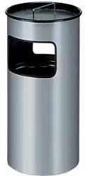 Vepa Bins Abfalleimer 4119074 Silber 32 x 69 cm