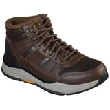 SKECHERS Herren Winterboots VOREN Braun Leder - 44 EU