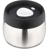 Weis 15970 Edelstahl Vorratsdose mit Vakuumierfunktion 450ml