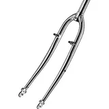 Point S Point Gabel 28 Zoll Trekking AHEAD chrom Ø außen 28,6mm Schaft 280mm