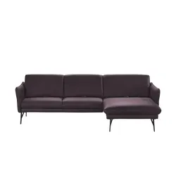 himolla Ecksofa Leder 1928 , lila/violett , Maße (cm): B: 280 H: 83 T: 175.0