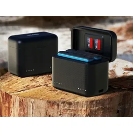 TELESIN 2-Slot-Ladegerät + Kartenspeicher für Insta360 X4