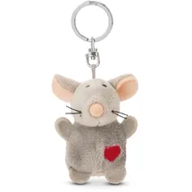 NICI Schlüsselanhänger Maus mit Herz 5cm