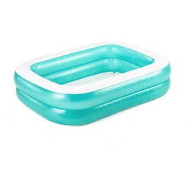 BESTWAY Family Pool 201 x 150 x 51 cm blau/weiß