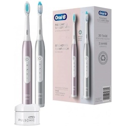 Oral-B Elektrische Zahnbürste Pulsonic Slim Luxe 4900 – Elektrische Zahnbürste – platinum/rosegold rosa