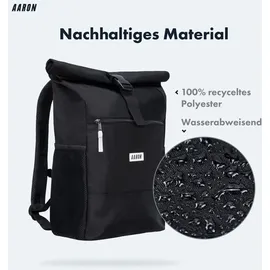 Aaron Rolltop 18–26 l schwarz