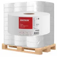 Katrin Jumbo-Toilettenpapier Gigant S2 2-lagig 12 Rollen