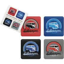 VW Collection Untersetzer, 4er-Set, Bulli-Vintage-Logo