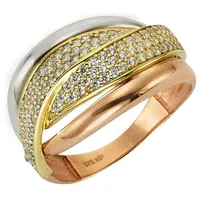 Fascination by Ellen K. Ring 375 Gold Zirkonia