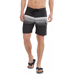 Strandshorts Salimu Boardshort Herren - Schwarz SCHWARZ|WEISS|grau 30