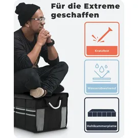 Achilles Strong-Box Robuste Auto-Faltbox mit stabilem Deckel, Kofferraum-Box
