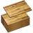 KESPER Brotzeitbrett Akazienholz 10-tlg. 32 x 21 x 1,5 cm Braun