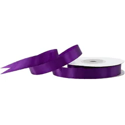 Creativery 12mm Satinband 25m Schleifenband Geschenkband Dekoband Stoffband Bastelband Lila