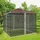 Outsunny Moskitonetz 302 x 207 cm schwarz
