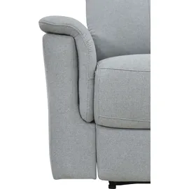 Home Affaire Relaxsessel Southbrook Webstoff 91 x 99 x 92 cm Grau mit Schlaffunktion und elektrischer Relaxfunktion