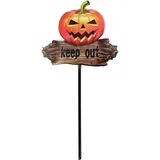 Europalms Halloween Bodenstecker Kürbis 50 cm