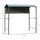 Outsunny Grillpavillon Metall 138x216x218 cm