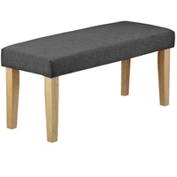 Homestyle4u 1912, Bank Sitzbank gepolstert Flur Bettbank Schlafzimmer Schuhbank