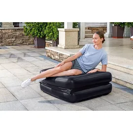 BESTWAY 75" x 38" x 25"/1.91m x 97cm x 64cm Multi-Max 4-in-1 Air Lounger
