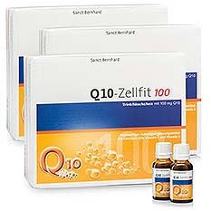 Fiale da bere Q10-Cellfit da 100 mg - 1800 ml