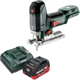 St 18 lt 130 bl Akku Stichsäge 18 v 130 mm Brushless + 1x LiHD Akku 5,5 Ah + Ladegerät - Metabo