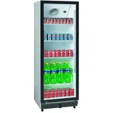 A&S polarny Gastro Getränkekühlschrank Gewerbekühlschrank 347l 1 Glastür 620x635x1732mm weiß