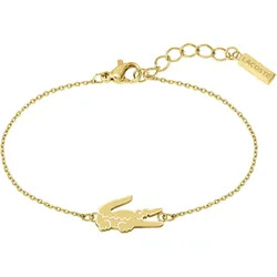 Freundschaftsarmband »Schmuck Edelstahl Parnterarmband CROCODILE«, 13714610-0 gelbgoldfarben