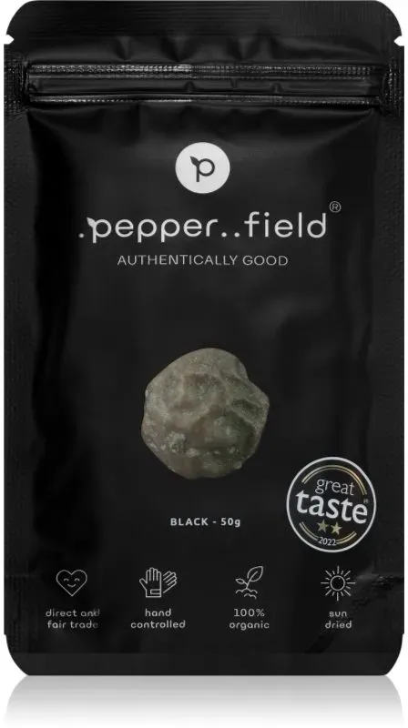 .pepper..field Gefriergetrockneter Kampot-Pfeffer grüner Einzelgewürze 50 g