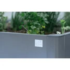 Biohort Hochbeet 152 x 152 x 77 cm Quarzgrau