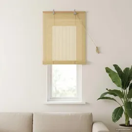 vidaXL Rollo Natur 40 x 160 cm Bambus/beige