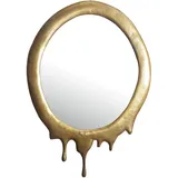 Wohnling Wandspiegel 50 x 71 cm Gold
