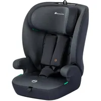 Bebeconfort Grow i-Safe, Mitwachsender Kindersitz 9-36 kg, 15 M–12 J, 76–150cm, Kindersitzerhöhung, R129-Sicherheit, Seitenaufprallschutz, 11 Kopfstützenpositionen, Integrierte Armlehnen, Tinted Black