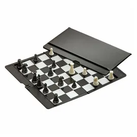 Philos 6531 - Schach, Kunststoff, Reisespiel, mit Schachfiguren, magnetisch