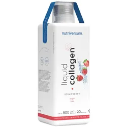 Nutriversum Liquid Collagen 10.000 Mg Sugar Free (500 ml, Erdbeere)