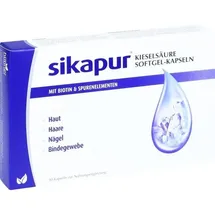 Dermapharm SIKAPUR Kieselsäure Softgel Kapseln mit Biotin 30 St