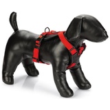 Karlie Art Sportiv Premium Y-Geschirr, Hundegeschirre, Nylon, Rot, 45-57x2 cm