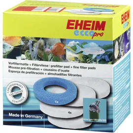 Eheim Aquarienfilter Ersatzteilset Filtermatte und Vlies blau