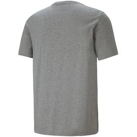 Puma Essentials Logo Men's Tee medium gray heather XL