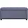vidaXL Truhenbank Grau 87,5 x 40 x 48 cm