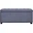 vidaXL Truhenbank Grau 87,5 x 40 x 48 cm