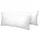 Beautissu BeauNuit UK Kopfkissen 40 x 80 cm Weiß