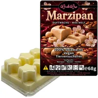 WonderWax Duftwachs WonderWax® Duftwachs 6 Sterne, (Marzipan), Duftrichtung: Mandel & Marzipan