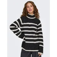 Jdy Rollkragenpullover JDYMiley (1-tlg) Plain/ohne Details grau XS/S